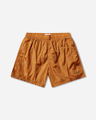 Men's Nylon Metal Swim Shorts Orange