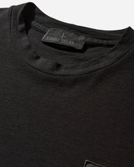 Men's Ghost Organic Cotton Jersey Crepe T-Shirt Black