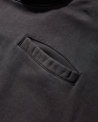 Medal Masked Hoodie Strong Wash Black