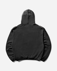 Medal Masked Hoodie Strong Wash Black