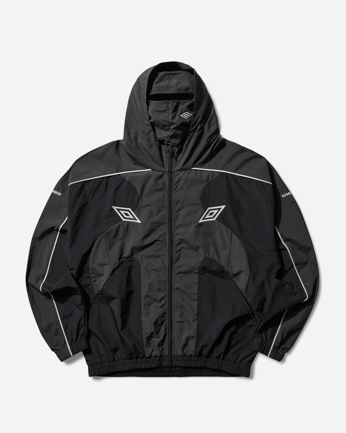 Masked Track Jacket Black / Charcoal