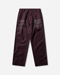 Men's People Have the Power Cotton Gabardine Pants Bordeaux