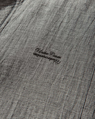 Men's Linen-Ramie Blend Cotton Jacket White / Black