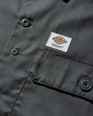 Men's Dickies Work Shirt Charcoal