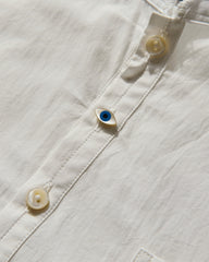 Men's Cotton Typewriter Pullover Shirt White