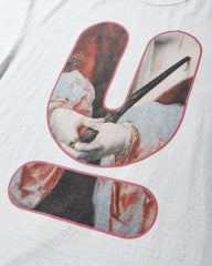 Men's Oversized Graphic T-Shirt White