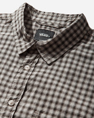 Men's Larkspur Mini Plaid Shirt Oatmeal / Demitasse