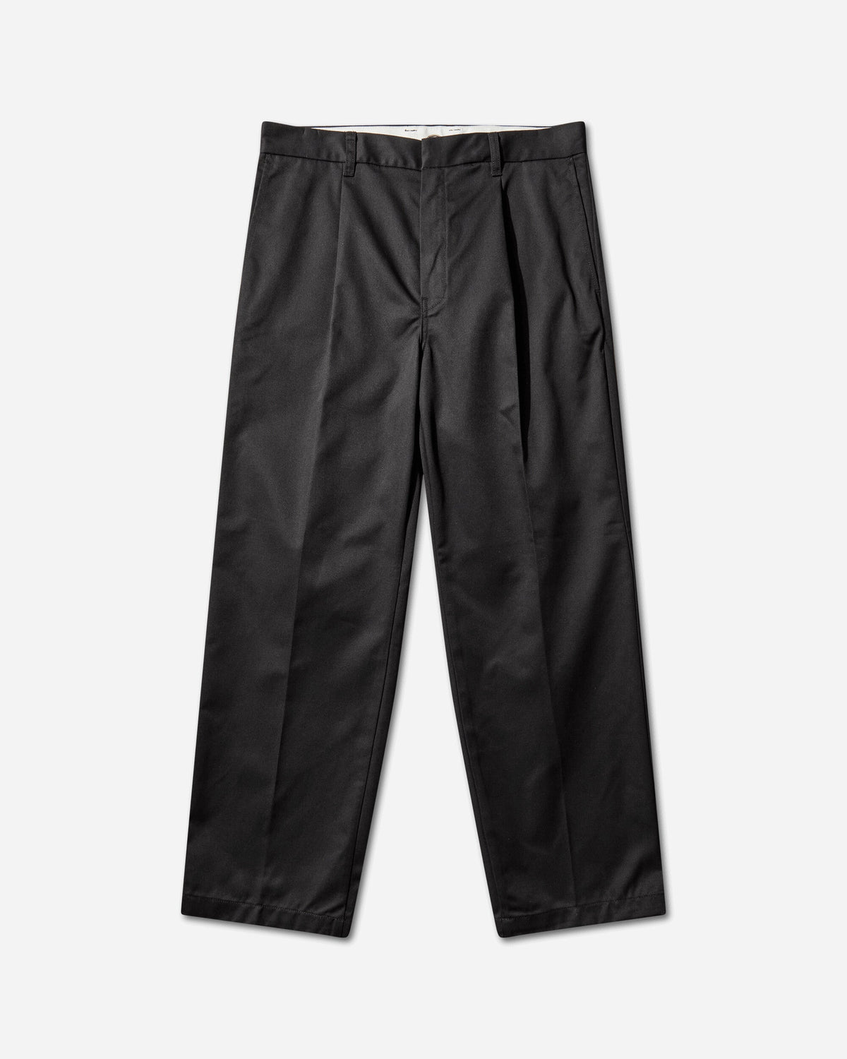 Men's Dickies Pleated Trousers Black