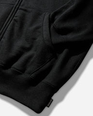 Men's Heavy Weight Full Zip Hoodie Black