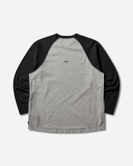 Men's Ian Longsleeve T-Shirt Black / Grey