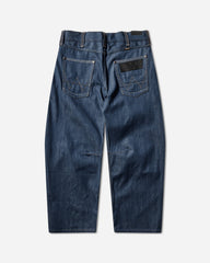 Men's Avirex Barrel Jeans Raw Indigo
