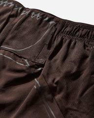 Men's adi365 SFTM Running Shorts Aurora Coffee