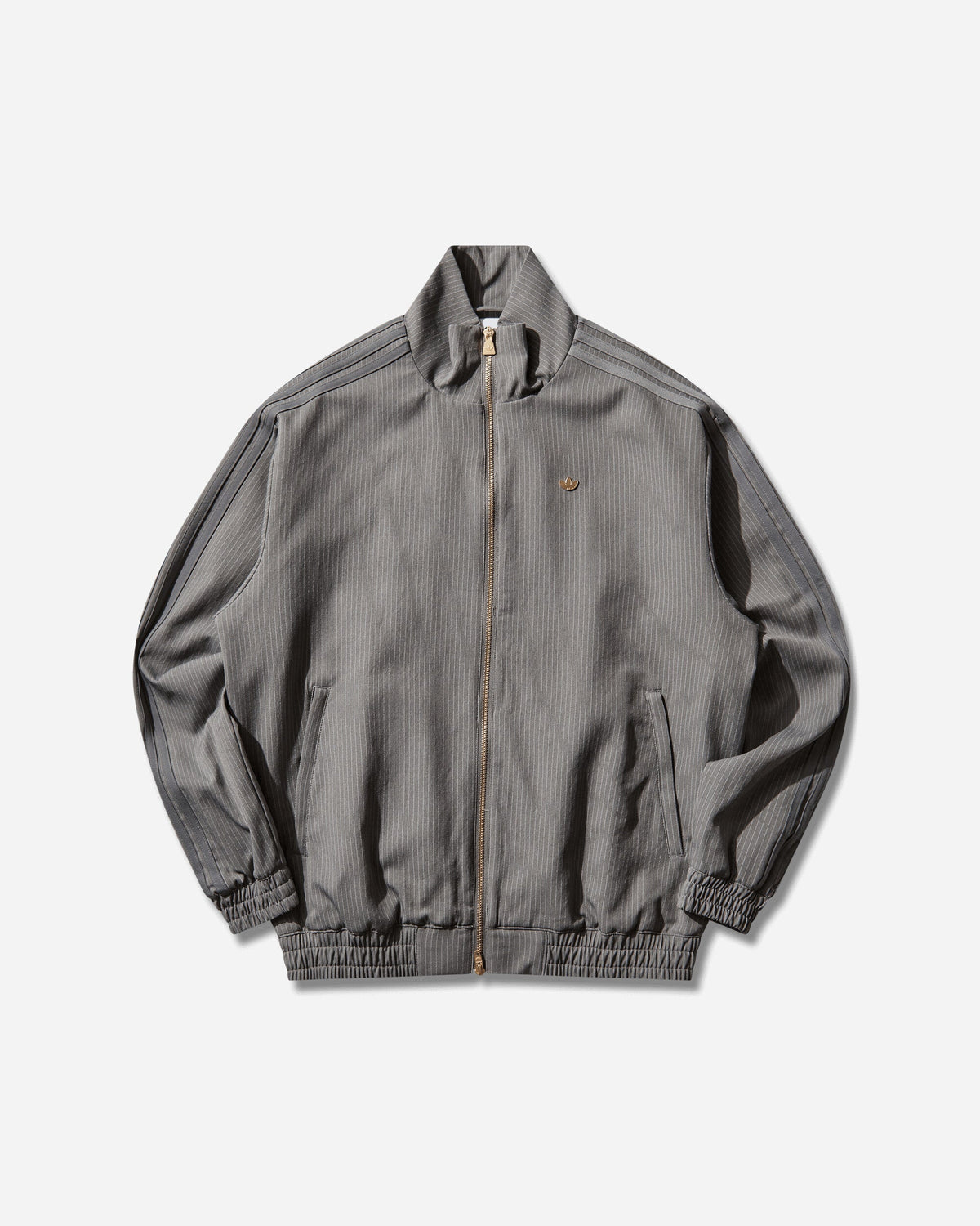Men's Firebird Loose Pinstripes Track Top Grey Four
