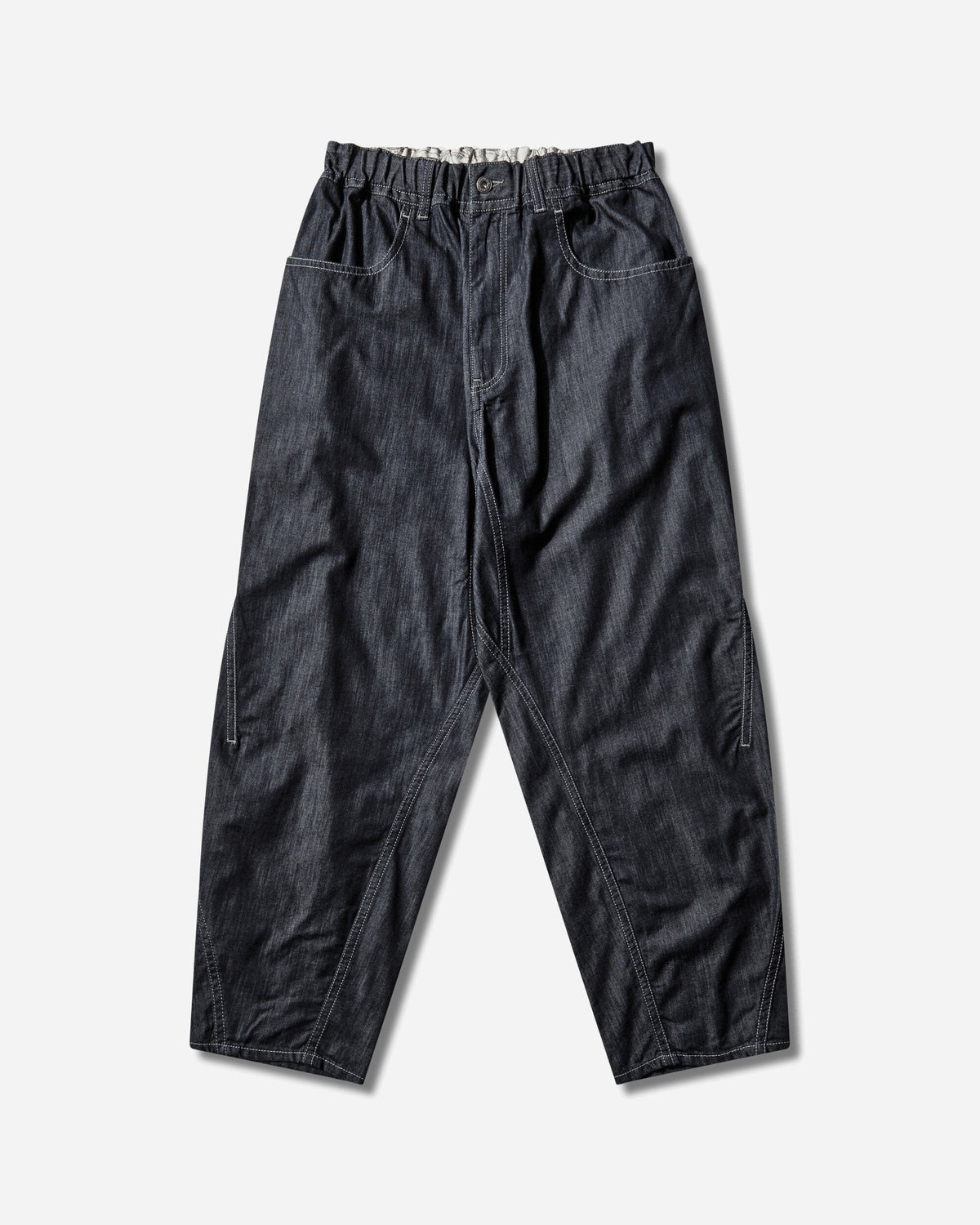 Men's Dry Easy Denim Wide Pants Navy