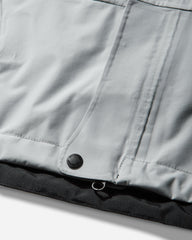 Men's 2.5L Hiker Rain Jacket Light Grey