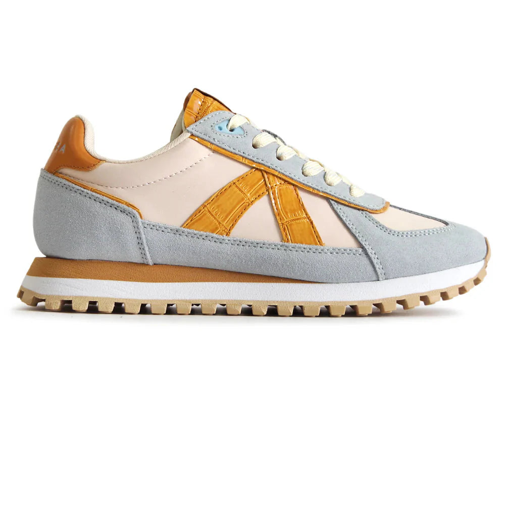 ASFVLT GATE BLUE BEIGE COGNAC CROC WOMEN'S