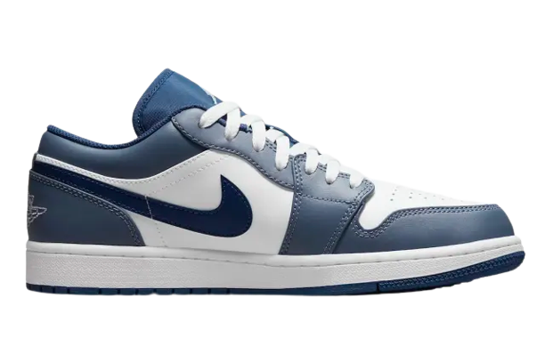 Nike Air Jordan 1 Low Slate Blue Navy (GS) Women's