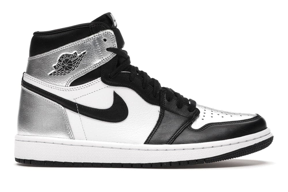 Nike Jordan 1 Retro High Silver Toe Women's
