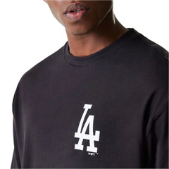 New Era LA Dodgers MLB Food Graphic Tee  - Black
