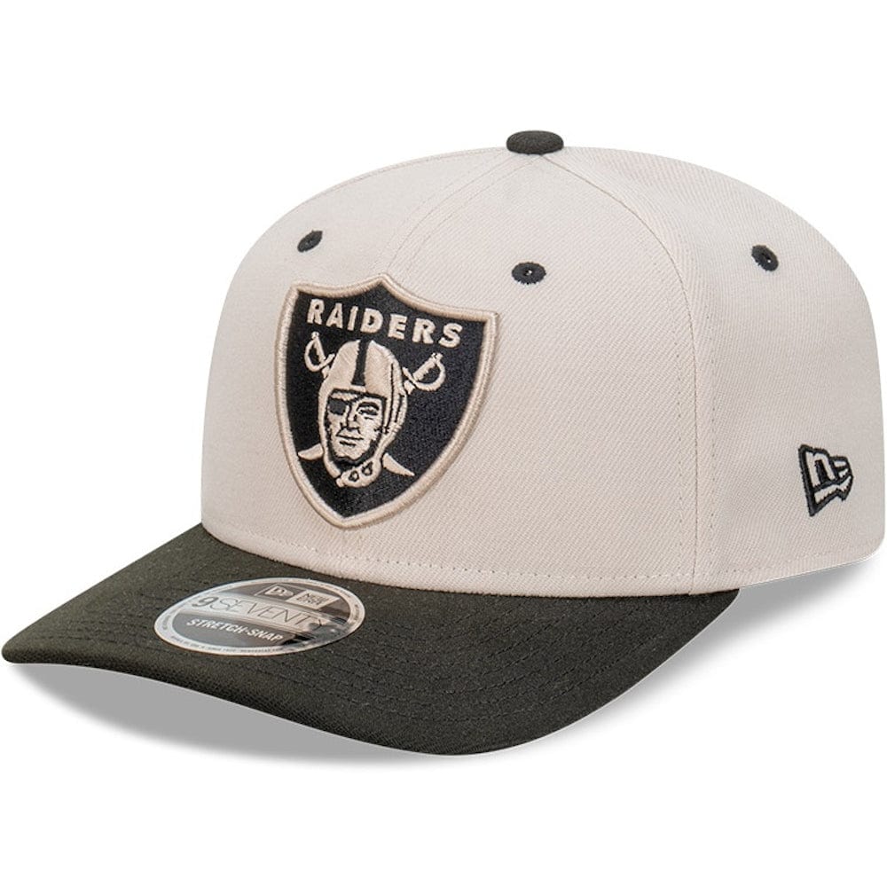 New Era 9SEVENTY Stretch Snapback Las Vegas Raiders - Stone / Black