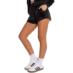Playboy Womens Bunny Angel Track Short - Black