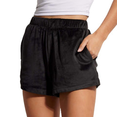 Playboy Womens Bunny Angel Track Short - Black