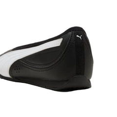 PUMA Women's Catch Soleil Ballerina - Black / White