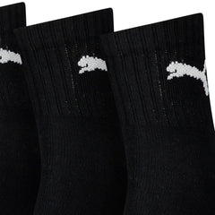 PUMA Short Crew Sock 3 Pack - Black