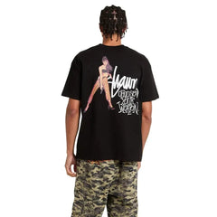 S / DOUBLE Choose Your Weapon Tee - Washed Black