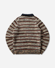 Men's Mix Knit Pullover Beige