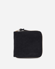 Leather Bi-Fold Wallet Black