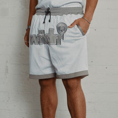 WNDRR Offcut Court Short - White