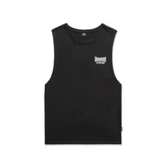 WNDRR Bleach Muscle Top - Black