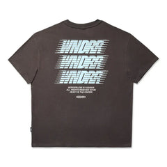 WNDRR Borderless Box Fit Tee - Faded Black